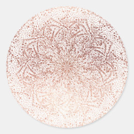 Große Goldpfeife Weihnachtsfeiertage-Rundsticker Runder Aufkleber