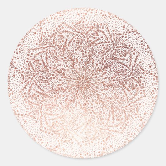 Große Goldpfeife Weihnachtsfeiertage-Rundsticker Runder Aufkleber (Vorderseite)