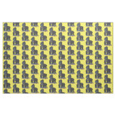 Große Gorilla-Cartoon-Abbildung Stoff (Fat Quarter (45,7 x 55,9 cm))