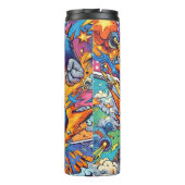 Große Gorilla-Explosion im Comic Thermosbecher (Rückseite)