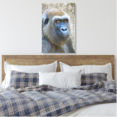 Große Gorilla umarmte Canvas! Leinwanddruck (Insitu (Schlafzimmer))