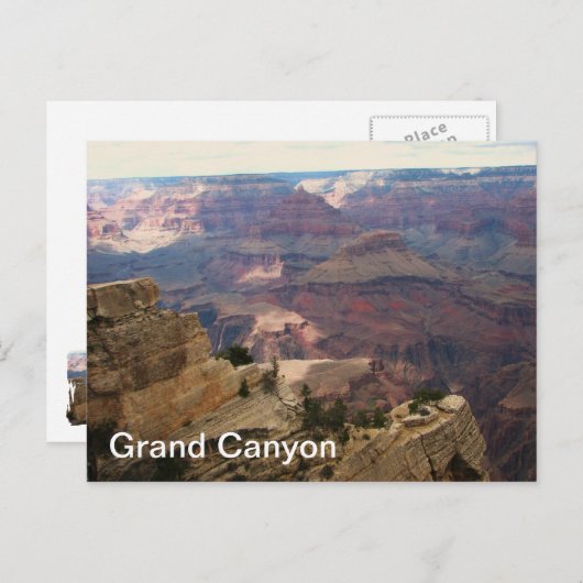 Große Grand Canyon Postcard! Postkarte (Vorne/Hinten)