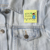 Große Grandmas sind Engel Geschenke (afro-amerikan Button (Beispiel)