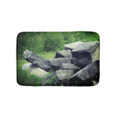 Große Granitfelsen Natur Badematte (Vorderseite)