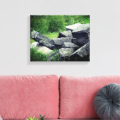 Große Granitfelsen Natur Leinwanddruck (Insitu (Wohnzimmer))