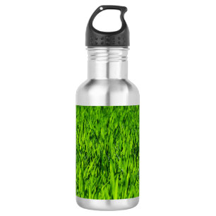 Große Grasblätter Edelstahlflasche