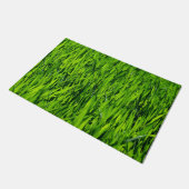 Große Grasblätter Fußmatte (Schrägansicht)