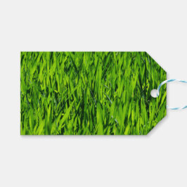 Große Grasblätter Geschenkanhänger