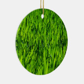 Große Grasblätter Keramik Ornament (Rechts)