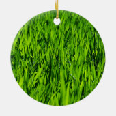 Große Grasblätter Keramik Ornament (Hinten)
