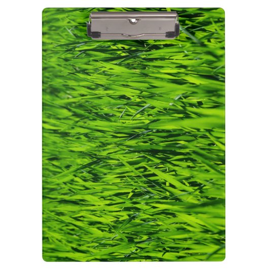 Große Grasblätter Klemmbrett (Vorderseite)