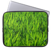 Große Grasblätter Laptopschutzhülle (Vorderseite)