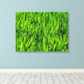 Große Grasblätter Leinwanddruck (Insitu (Holzboden))