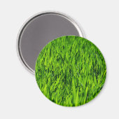 Große Grasblätter Magnet (Vorderseite/Rückseite)