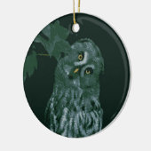 Große graue Schmuckstücke Keramik Ornament (Links)