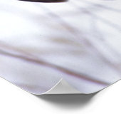 Große graue Schüssel in der Nähe der Pine City MN, Poster (Ecke)