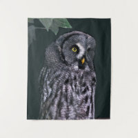 Große Graueule Halloween-Wildlife-Kunst