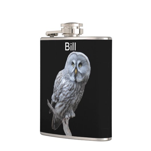 Große Grauschale Flachmann (Links)