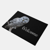 Große Grauschale Fußmatte (Schrägansicht)