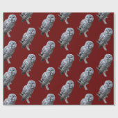 Große Grauschale Geschenkpapier (Flach)