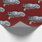 Große Grauschale Geschenkpapier (Ecke)