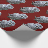 Große Grauschale Geschenkpapier (Ecke)