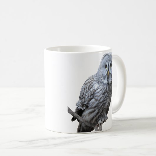 Große Grauschale Kaffeetasse (VorderseiteRechts)