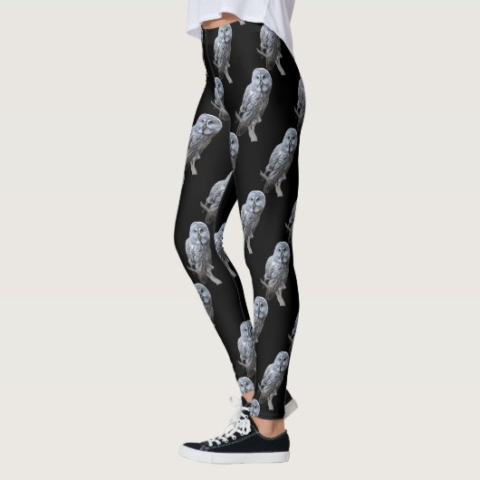 Große Grauschale Leggings (Links)