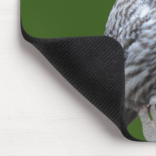 Große Grauschale Mousepad (Ecke)