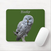 Große Grauschale Mousepad (Mit Mouse)