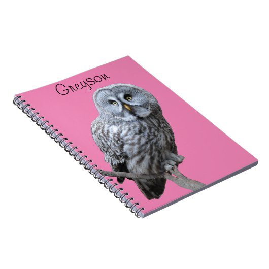 Große Grauschale Notizblock (Rechte Seite)