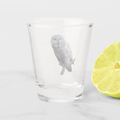 Große Grauschale Schnapsglas (Rückseite)