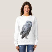 Große Grauschale Sweatshirt (Vorne ganz)
