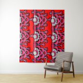 Größe: groß (68" x 80") Sofort Set der Stimmung Wandteppich (Beispiel)