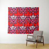 Größe: groß (68" x 80") Sofort Set der Stimmung Wandteppich (Beispiel (Horizontal))