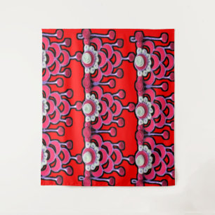 Größe: groß (68" x 80") Sofort Set der Stimmung Wandteppich