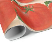 große, große saftige Tomate Geschenkpapier (Rolleneckpunkt)