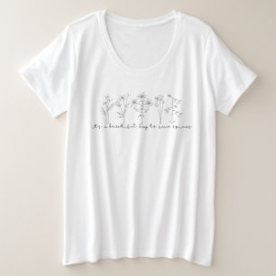  GROßE GRÖßE T-Shirt