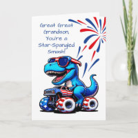 Große Großmutter 4. Juli Dinosaurier T-Rex