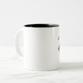 Große Großmutter des Zwillings Zweifarbige Tasse (Vorderseite Links)