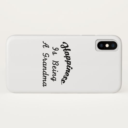 Große Großmutter für die glücklichen Frauen ist Case-Mate iPhone Hülle (Rückseite (Horizontal))