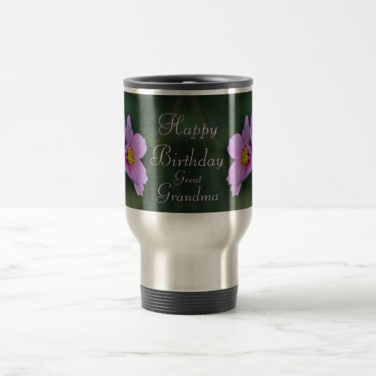 Große Großmutter-Geburtstags-Tasse Reisebecher (Mittel)