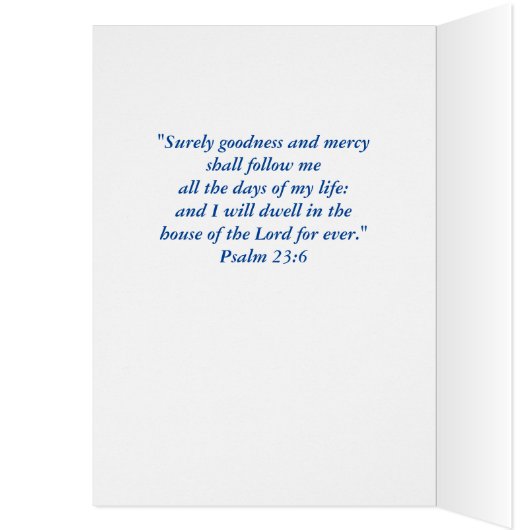 Große Großmutter Geburtstagskarte (Innen (Links))