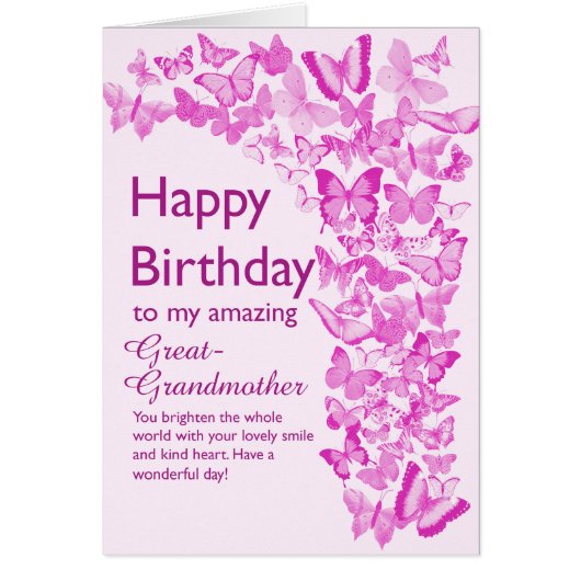 Große Großmutter Geburtstagsschmetterlinge (Vorne)