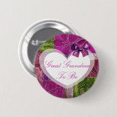 Große Großmutter-lila Button (Vorne & Hinten)