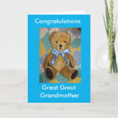 Große Großmutterkarte Karte (Vorderseite)