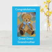 Große Großmutterkarte Karte (Gelbe Blume)