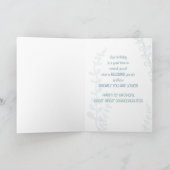 Große Großtochter Religious 15. Geburtstag Karte (Innenseite)