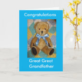 Große Großvaterkarte Karte (Gelbe Blume)