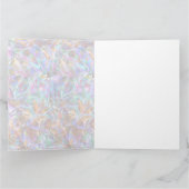 Große Grubenkarte Abstraktes Hartglas Karte (Innenseite)